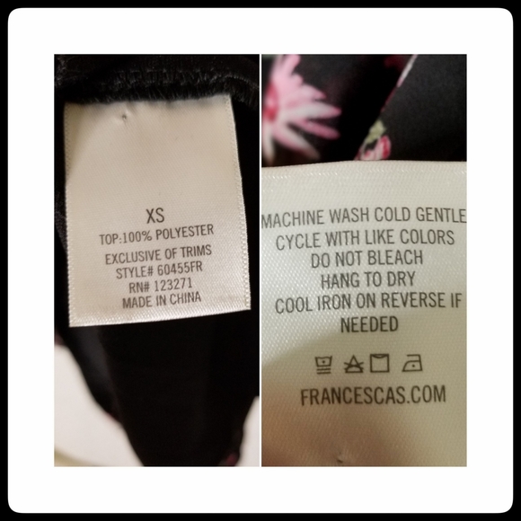 Mi Ami*Pink Floral Flirty Dress - Picture 5 of 6